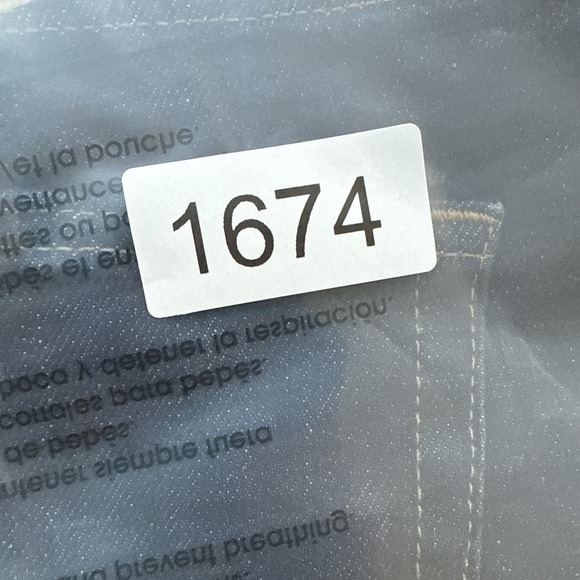 UNIQLO Jeans Mens 32x32 Blue Selvedge Kaihara Slim Straight Japanese Denim - Picture 13 of 13